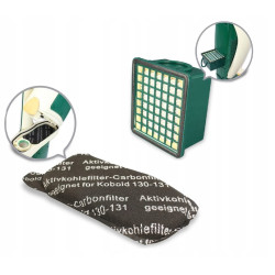 FILTR WĘGLOWY HEPA VORWERK KOBOLD 130/131 ZESTAW