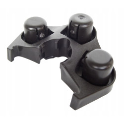 Wieszak uchwyt naszczotki Rainbow E-series E2 GoldBlu Black R-15156