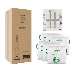 ORYGINALNE WORKI FP200 DO VORWERK KOBOLD VK200 ROBOT VR7 RB7 ZAPACH DOVINA
