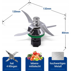 NÓŻ DO VORWERK THERMOMIX TM5 OSTRZE NOŻE TERMOMIKS TM 5 ZAMIENNIK